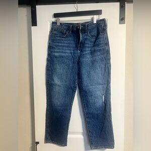 J. Crew Women's Boyfriend Jeans in Deep Blue